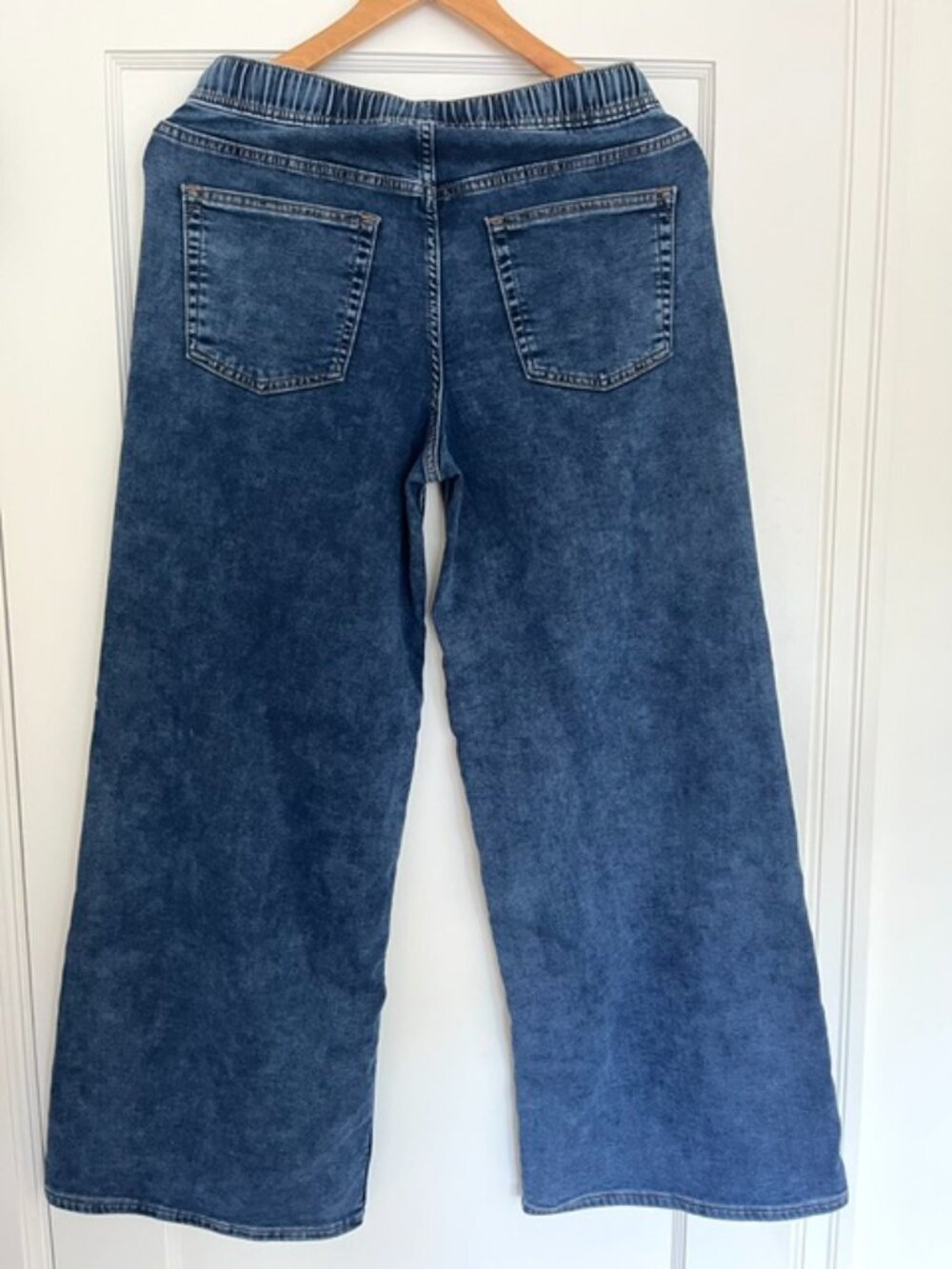 NWOT Gap Mid Rise Knit Denim Baggy Jeans | Size SP - Picture 7 of 10